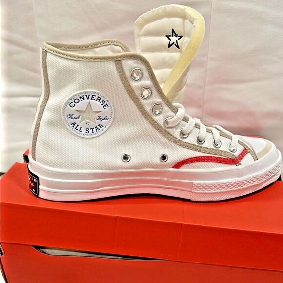 Converse Chuck 70 Varsity Hybrid White/String M6.5 W8.5 NIB - Picture 4 of 12